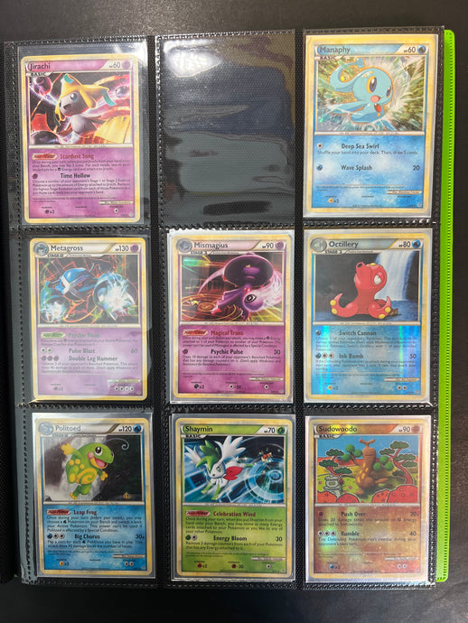 Pokemon Heart Gold Soul Silver: Unleashed Near Complete Set - 108 Cards - Holo Rare & Reverse Holos!