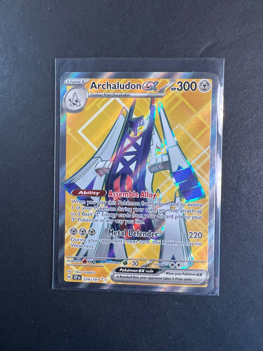 Archaludon ex - 224/191 Full Art Ultra Rare - Surging Sparks