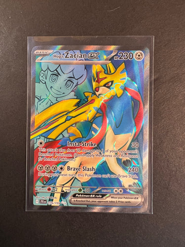 Hop’s Zacian ex - 176/159 Full Art Ultra Rare - Journey Together