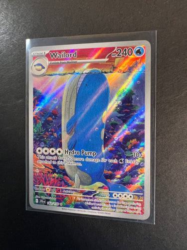 Wailord - 162/159 Ultra Rare Art Holo - Journey Together