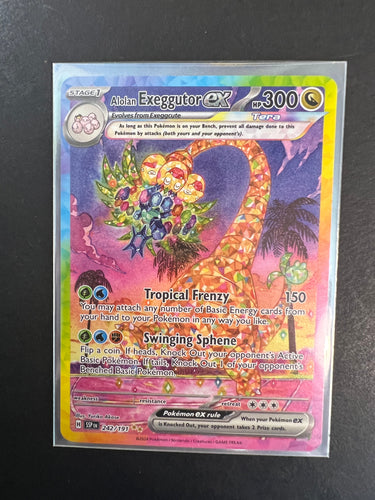 Alolan Exeggutor ex - 242/191 Full Art Ultra Rare - Surging Sparks