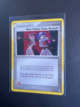 Load image into Gallery viewer, Here Comes Team Rocket! - 111/109 Secret Holo Rare Trainer - EX Team Rocket Returns