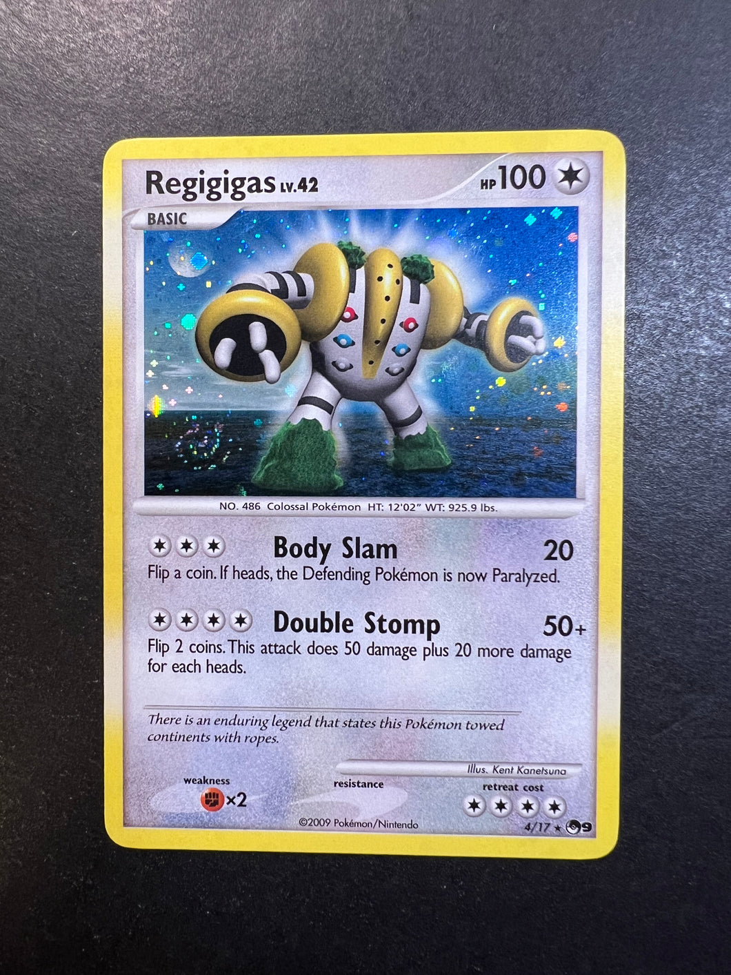 Regigigas - Pokemon POP Series 9 Promos - Pokemon