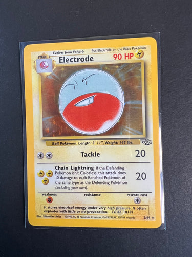Electrode - 2/64 Holo Rare - Pokemon WOTC Jungle Set