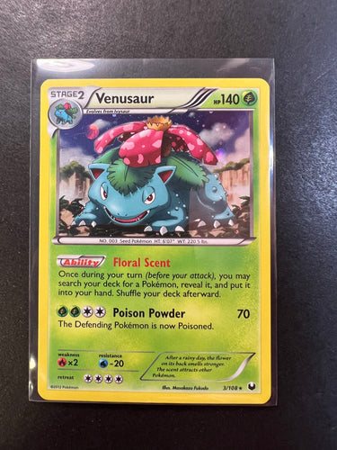 Venusaur - 3/108 Holo Rare - Dark Explorers