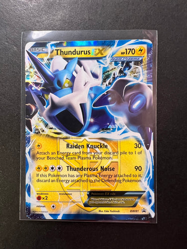 Thundurus EX - BW81 Ultra Rare Promo