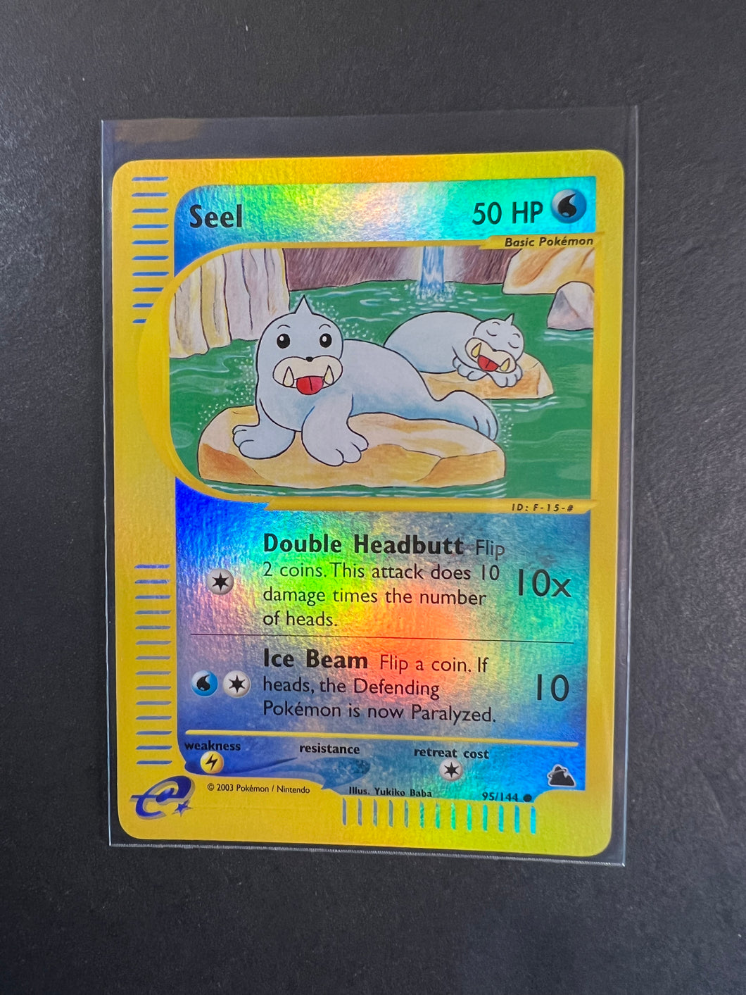Seel - 95/144 Reverse Holo - WOTC Pokemon Skyridge Set