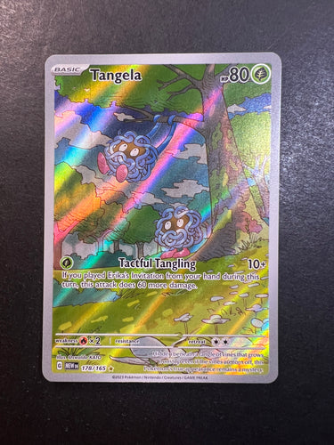Tangela - 178/165 Ultra Rare - Pokemon 151 Set