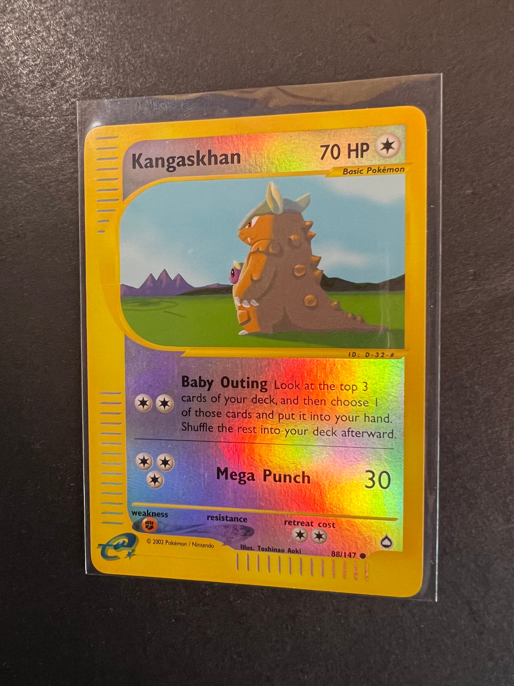 Kangaskhan - 88/147 Reverse Holo - WOTC Pokemon Aquapolis Set