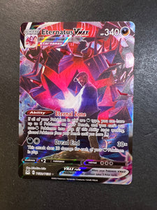 pokemon card tg22 tg30 Eternatus VMax - TG22/TG30 Full Art Ultra Rare