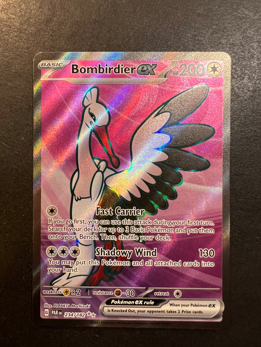 bombirdier pokemon card Bombirdier ex