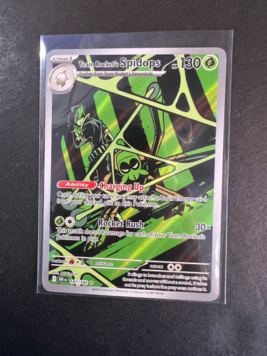Team Rocket’s Spidops - 187/182 Ultra Rare - Destined Rivals