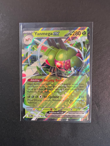 Yanmega ex - 003/182 Ultra Rare - Destined Rivals