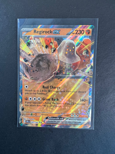 Regirock ex - 101/182 Ultra Rare - Destined Rivals