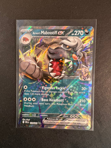 Arven’s Mabosstiff ex - 139/182 Ultra Rare - Destined Rivals