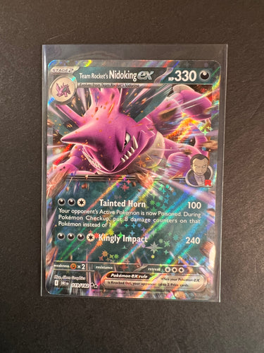 Team Rocket’s Nidoking ex - 119/182 Ultra Rare - Destined Rivals