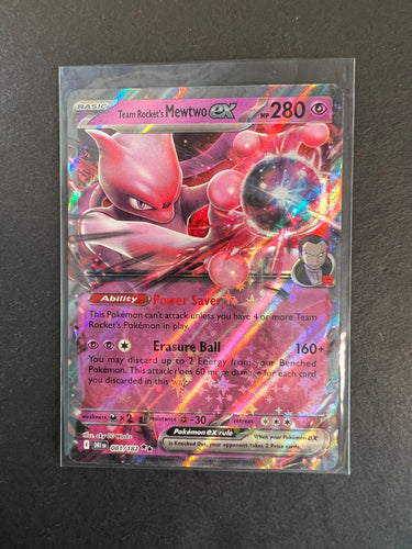 Team Rocket’s Mewtwo ex - 081/182 Ultra Rare - Destined Rivals