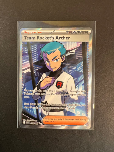 Team Rocket’s Archer - 223/182 Full Art Ultra Rare Trainer - Destined Rivals