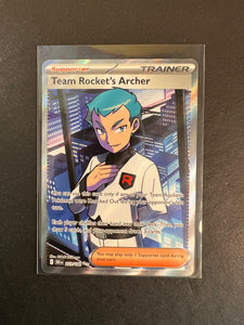 Team Rocket’s Archer - 223/182 Full Art Ultra Rare Trainer - Destined Rivals