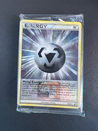 Metal Energy - 80/90 Reverse Holo Rare - Pokemon League Promo Pack