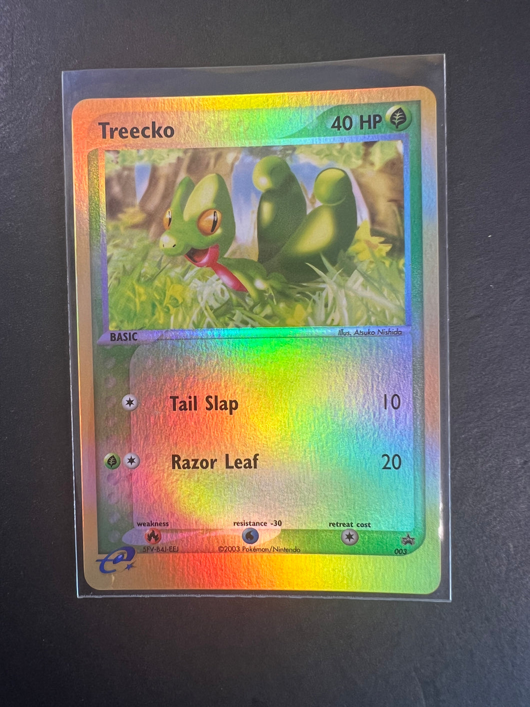 Treecko - #003 Reverse Holo Rare Promo