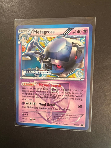 Metagross - BW75 Holo Rare Prerelease Promo - Pokemon Plasma Freeze Set