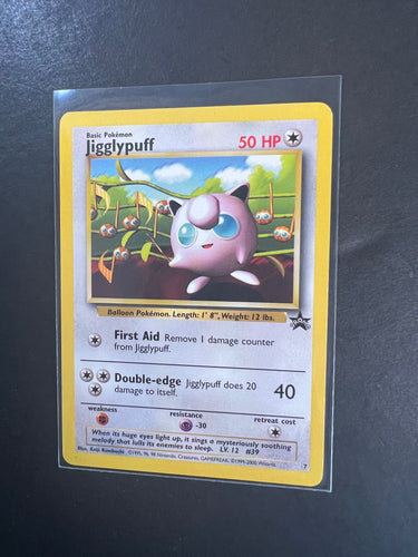 Jigglypuff - #7 Black Star Promo - Pokemon WOTC