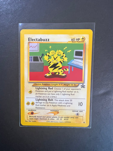 Electabuzz - #46 Black Star Promo - Pokemon WOTC