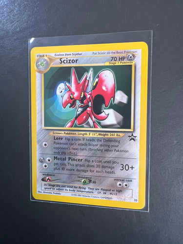 Scizor - #33 Black Star Promo - Pokemon WOTC