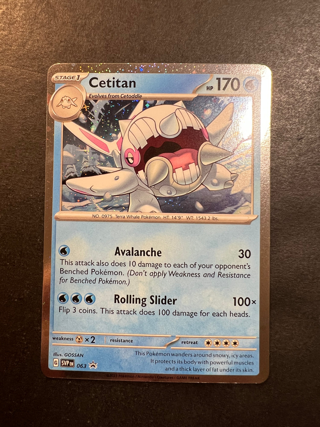 Cetitan - 063 Holo Rare Promo - Paradox Rift JAB Games13 Cetitan - 063 Holo Rare Promo - Paradox Rift JAB Games13