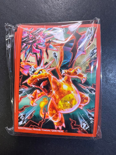 Charizard ex Sealed Pokemon Card Sleeves (65 Sleeves)