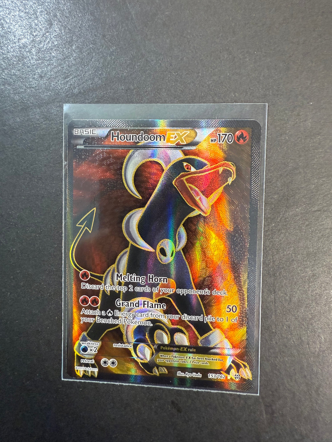 Houndoom EX - 153/162 Full Art Ultra Rare - XY Breakthrough