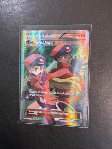 Pokemon Ranger - 113/114 Full Art Ultra Rare Trainer - XY Steam Siege