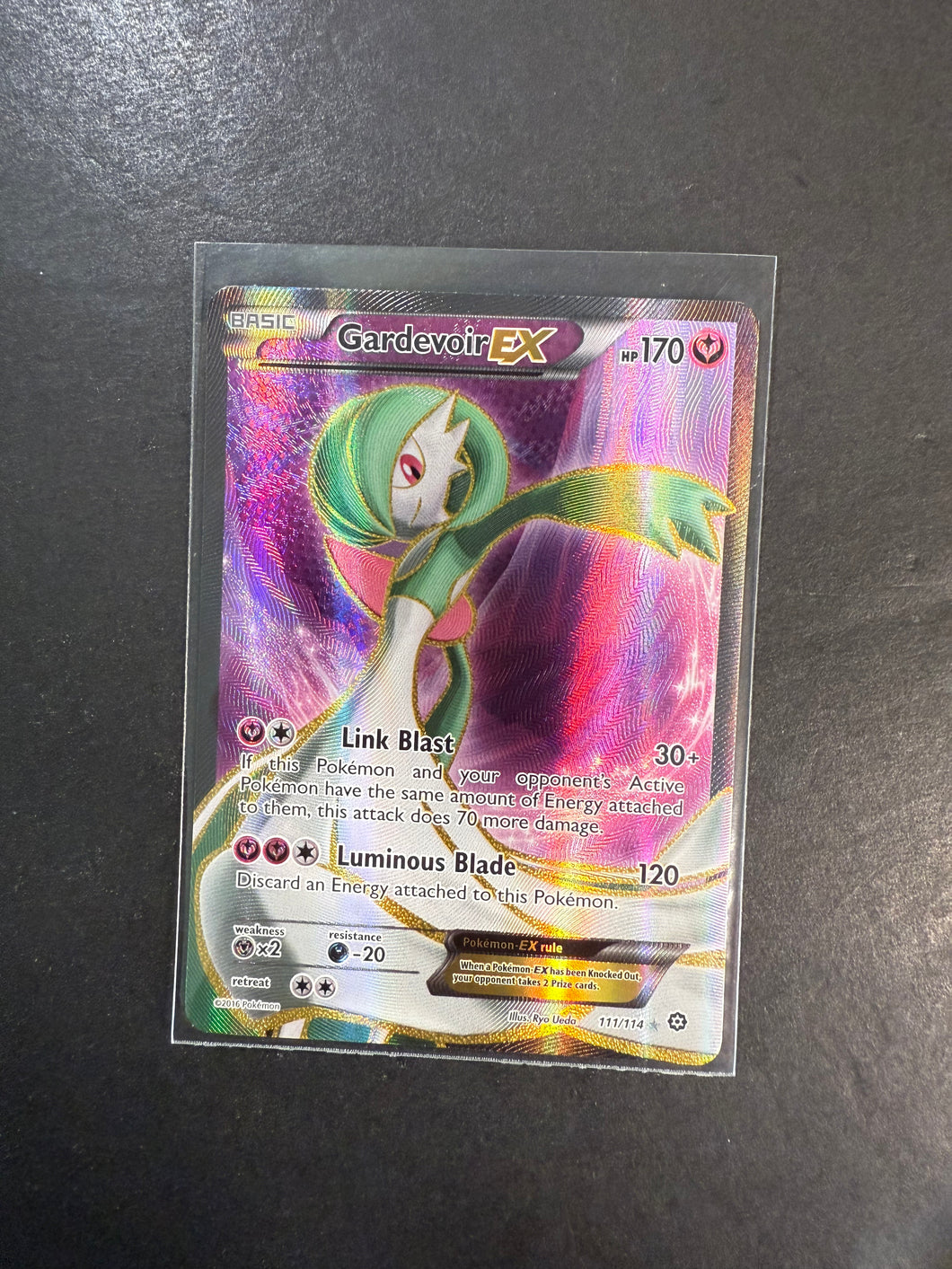 Gardevoir EX - 111/114 Full Art Ultra Rare - XY Steam Siege