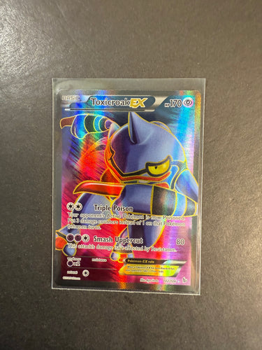 Toxicroak EX - 102/106 Full Art Ultra Rare - XY Flashfire