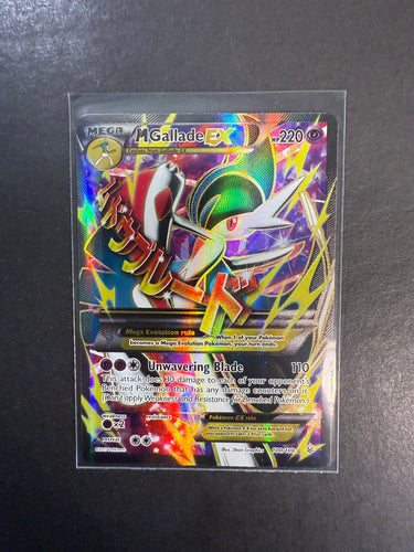 M Mega Gallade EX - 100/108 Full Art Ultra Rare - XY Roaring Skies