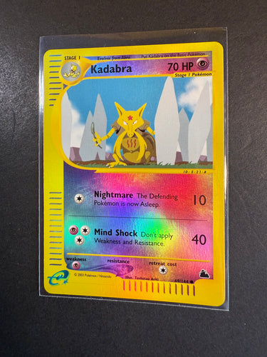 Kadabra - 69/144 Reverse Holo - Pokemon WOTC Skyridge Set!