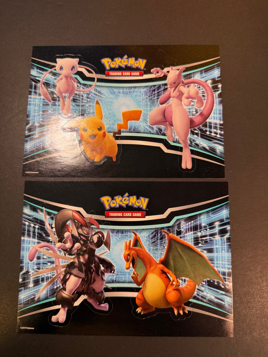 Pokemon Sticker Sheets - Pikachu, Mew, Mewtwo, Charizard & Armored Mewtwo