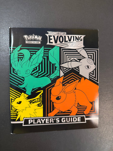 Pokemon Evolving Skies Player’s Guide Book - Leafeon, Umbreon, Jolteon & Flareon