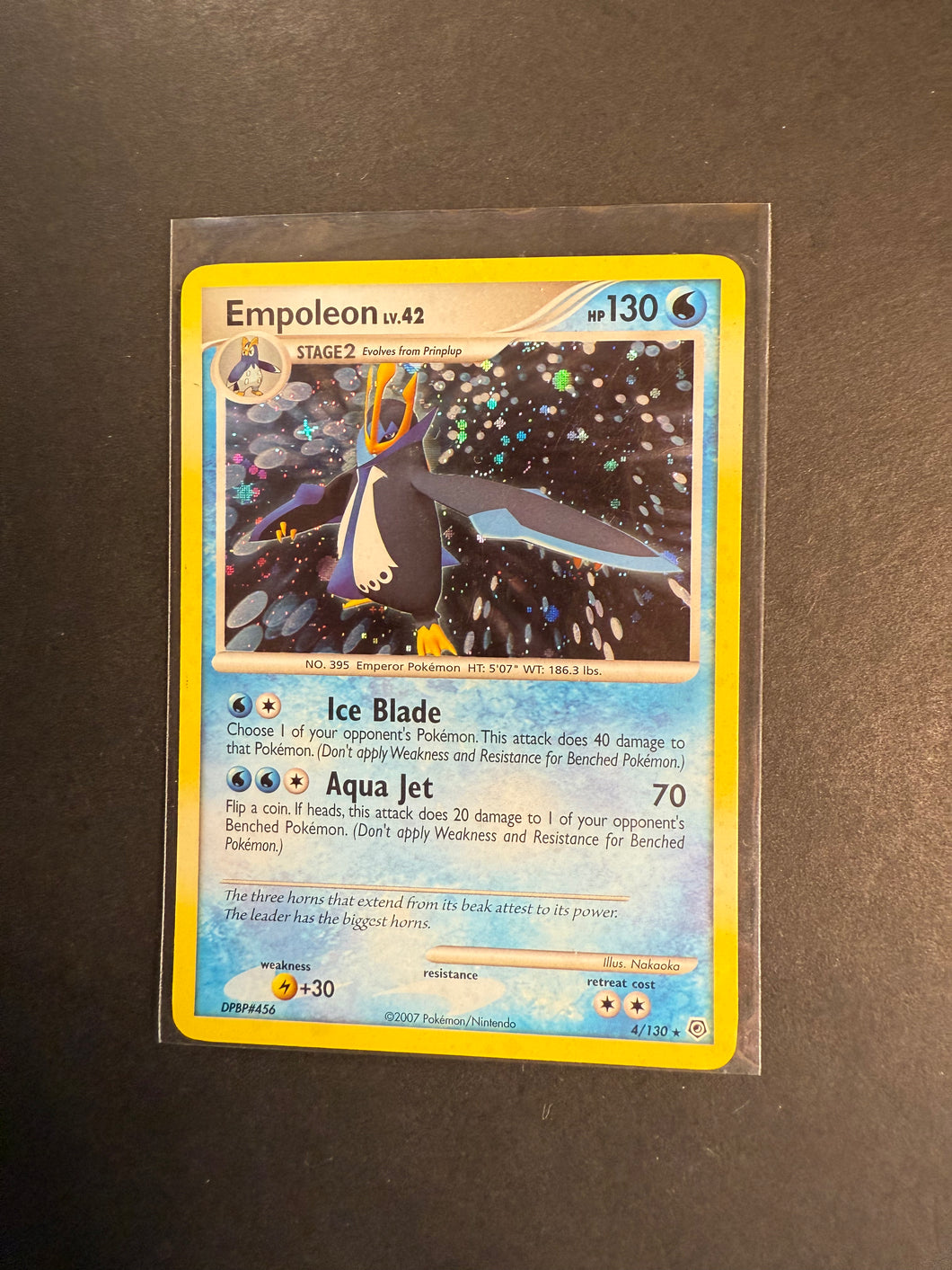 Empoleon - 4/130 Holo Rare - Diamond and Pearl Base Set
