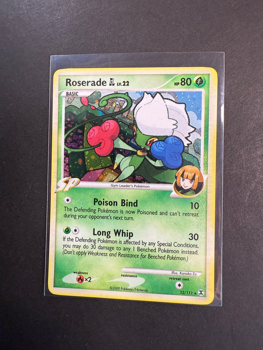 Roserade GL - 12/111 Holo Rare - Platinum Rising Rivals