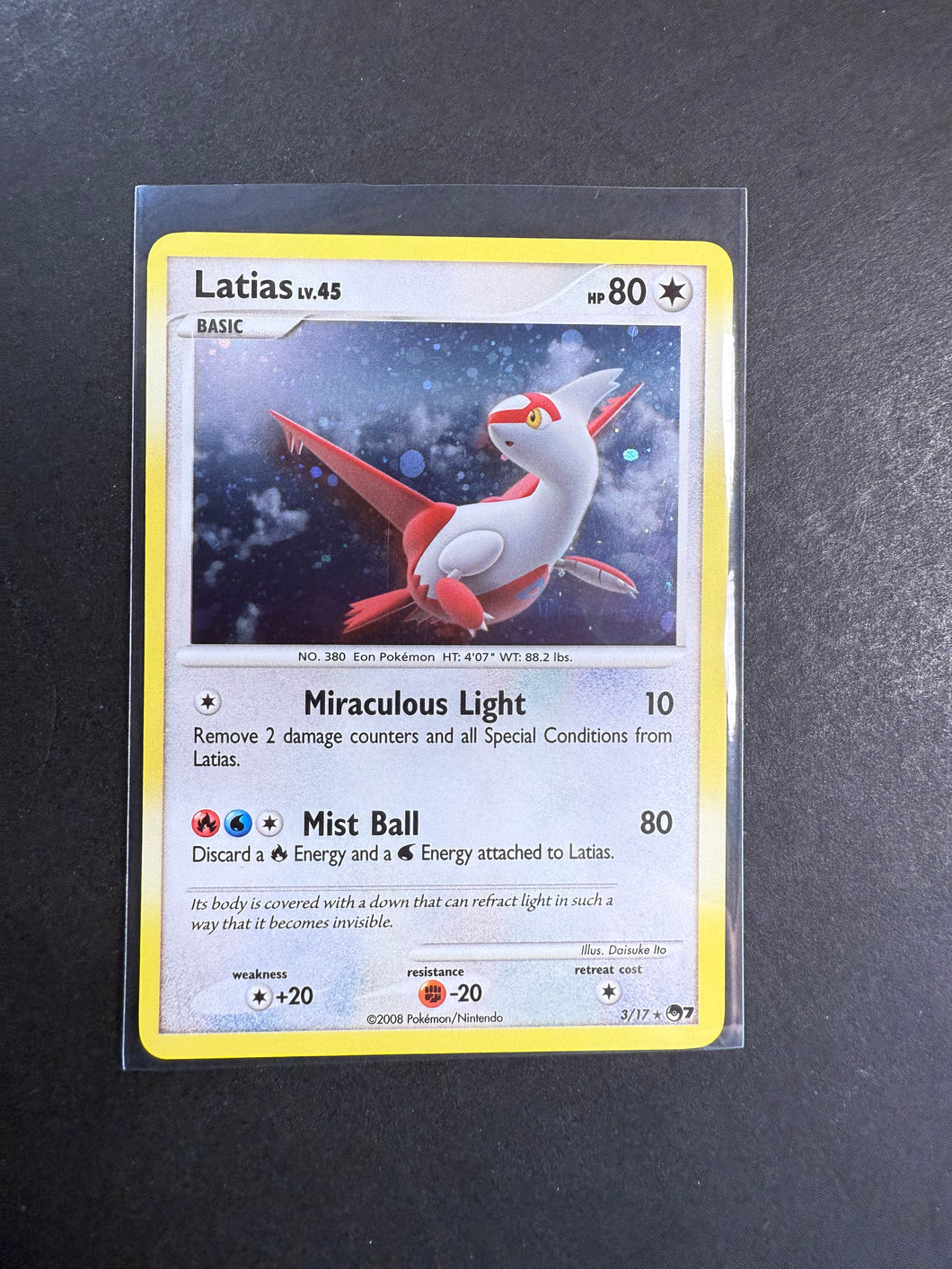 Latias - 3/17 Holo Rare Promo - POP Series 7