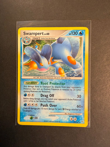 Swampert - 12/147 Holo Rare - Platinum Supreme Victors