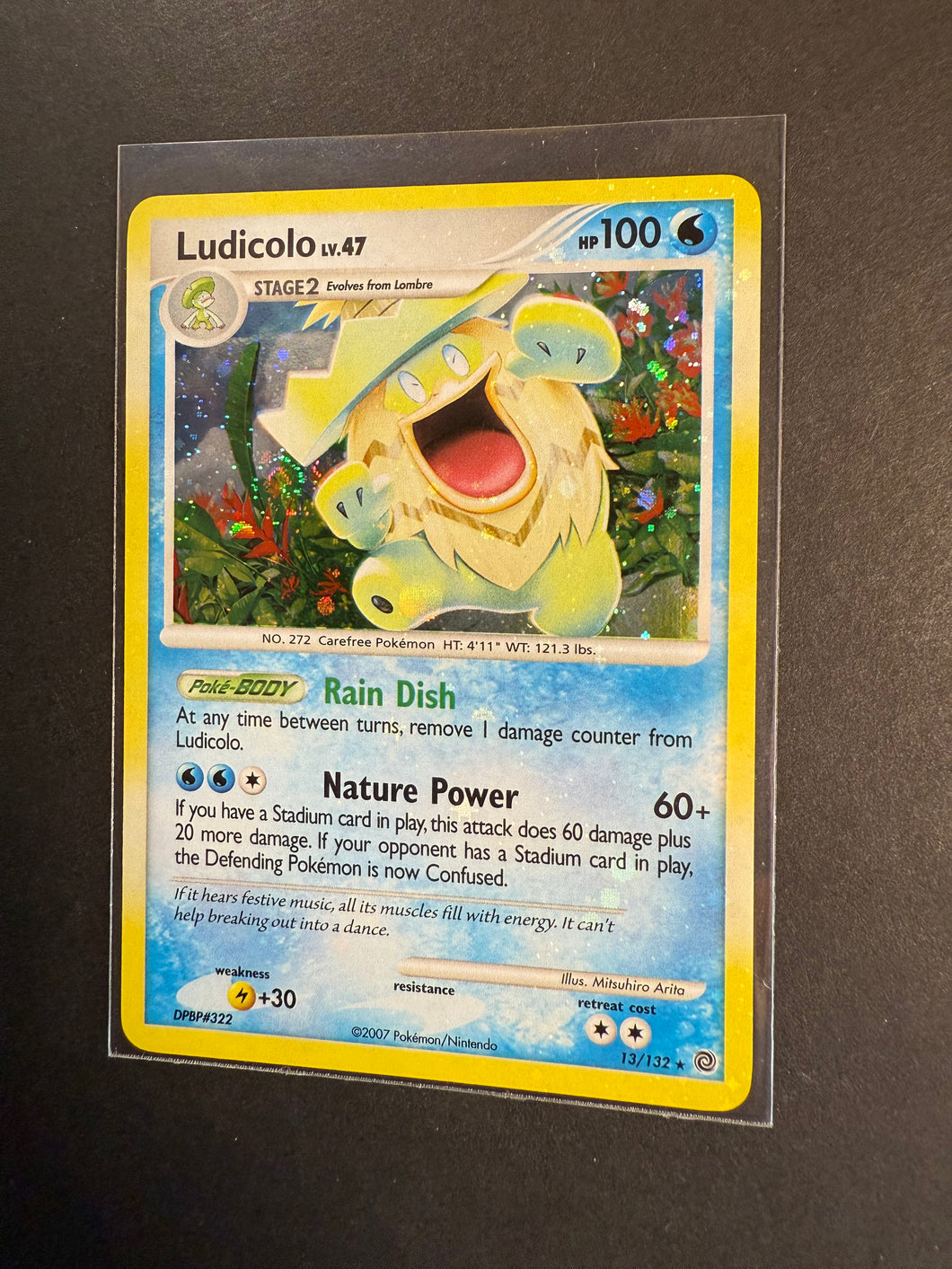 Ludicolo - 13/132 Holo Rare - Secret Wonders