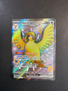 Pidgeot ex - 221/091 Shiny Full Art Ultra Rare - Paldean Fates
