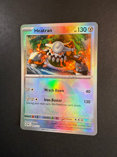 Heatran - 068/131 Pokeball Holo Rare - Prismatic Evolutions