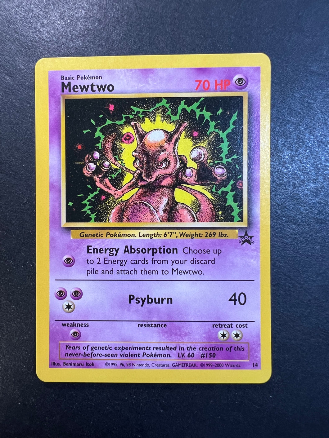 Mewtwo - #14 WOTC Black Star Promo