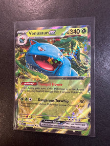 Venusaur ex - 003/165 Ultra Rare - Pokemon 151 Set