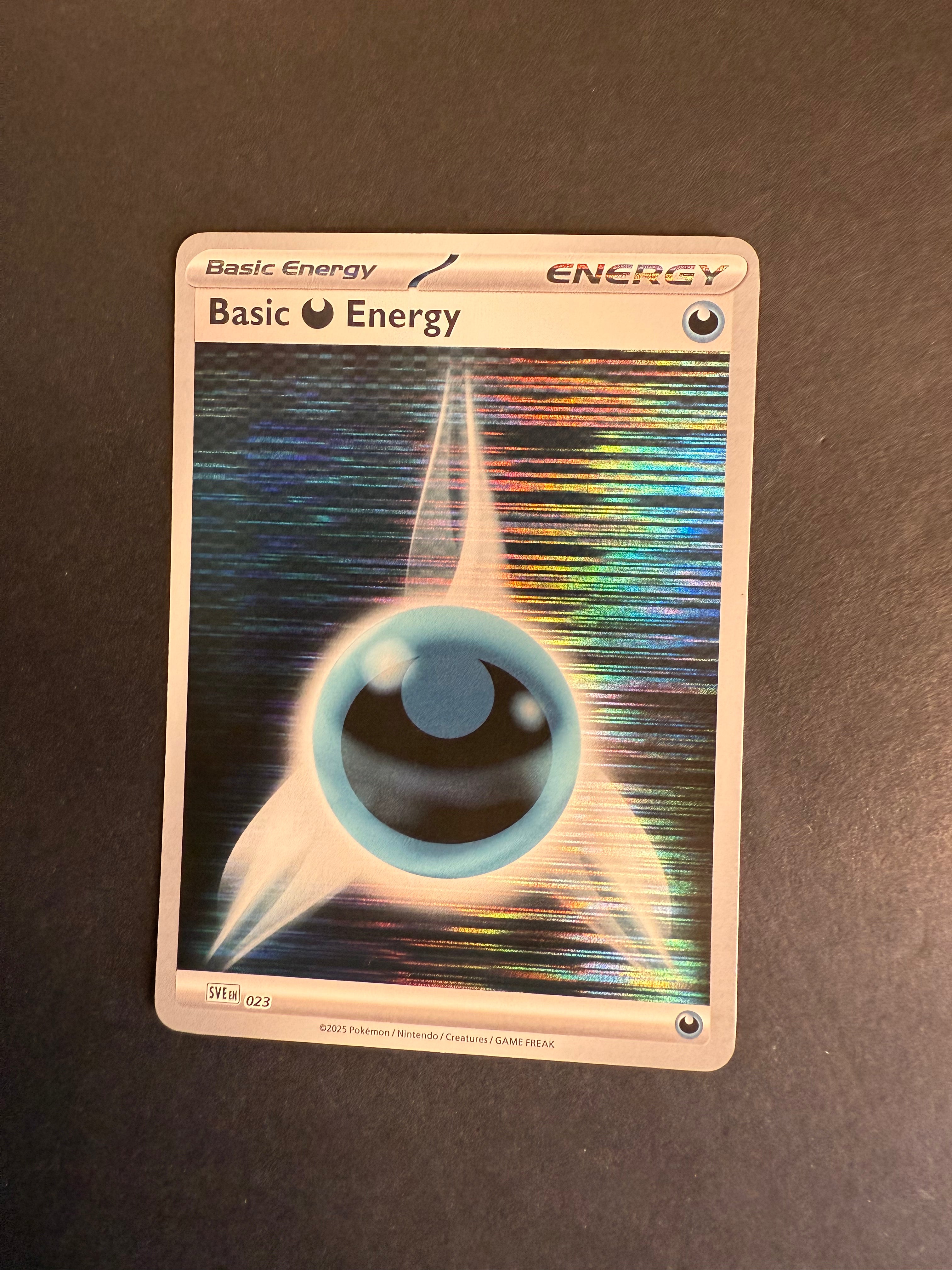 Darkness Energy - 023 Holo Rare - Pokemon Black Bolt & White Flare JAB Games13 Darkness Energy - 023 Holo Rare - Pokemon Black Bolt & White Flare JAB Games13