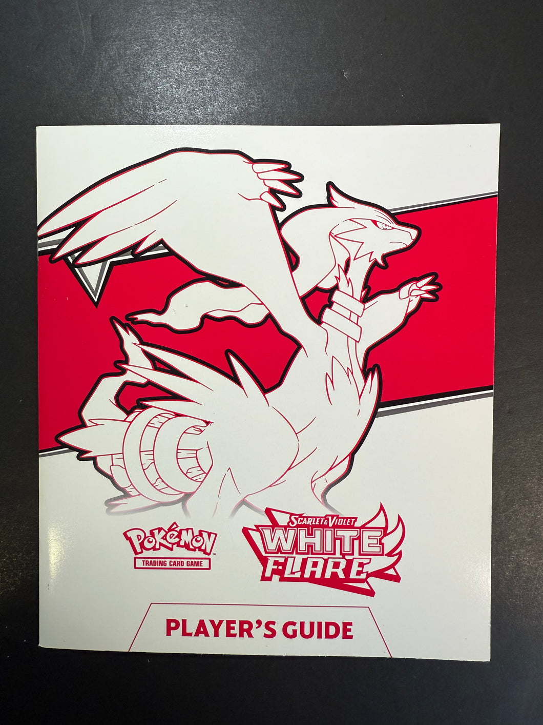 Pokemon White Flare Player’s Guide Book - Reshiram